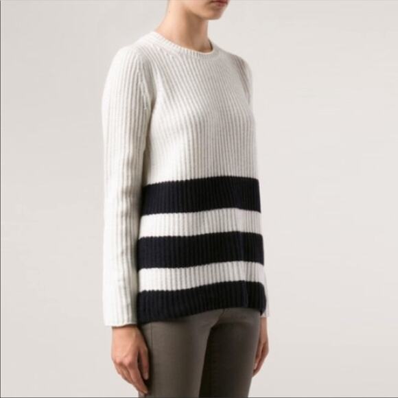 Vince Cashmere Stripe Sweater - Picture 3 of 8